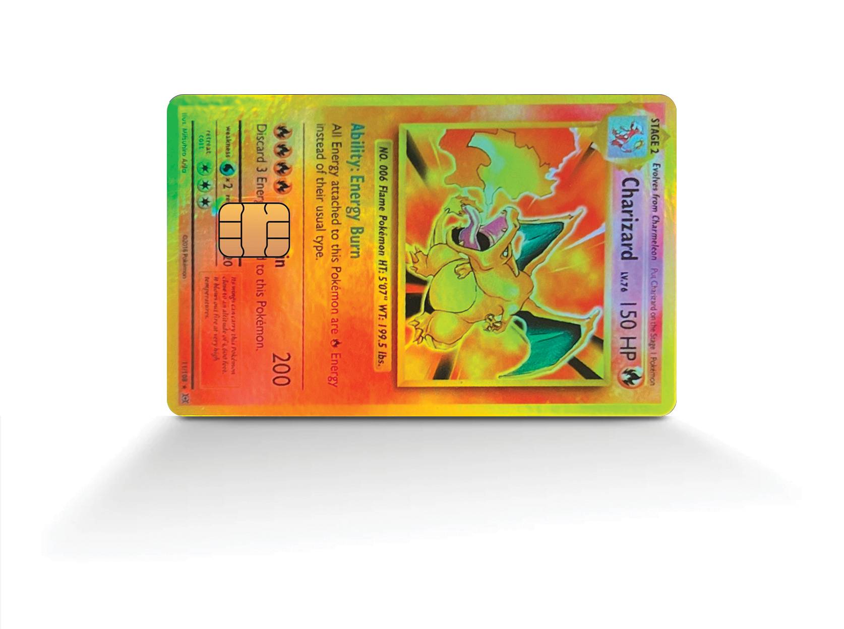 charizard card holographic Charizard