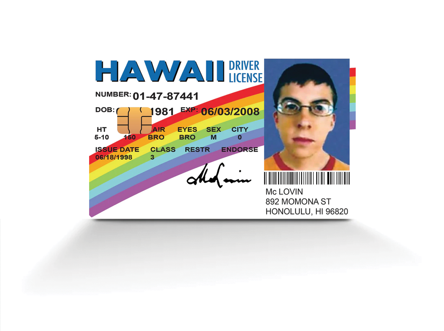 McLovin License