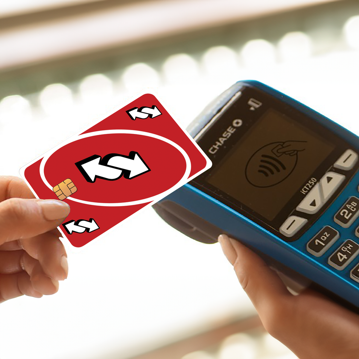 Red Uno Reverse Sticker Uno Reverse Card - Red – Creative Card Stickers